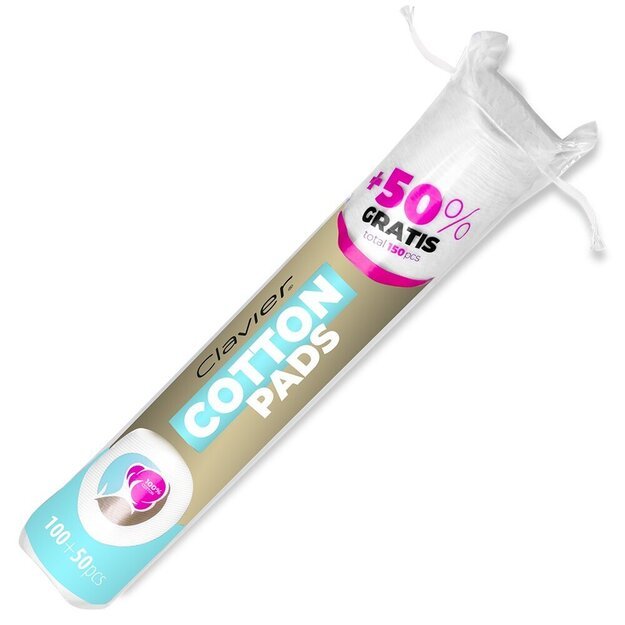 Medvilniniai vatos diskeliai Clavier, 150 vnt 1