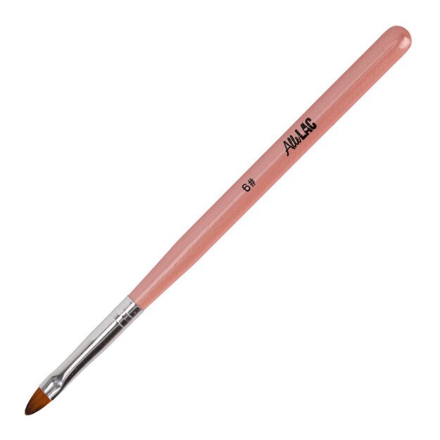 Teptukas geliui ovalus AlleLac, 6 dydis, rožinis Teptukas geliui ovalus AlleLac, 6 dydis, rožinis