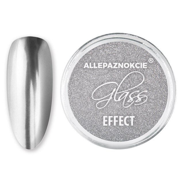 Stiklo efekto pudra nagų dekoravimui Glass Effect Nr. 2