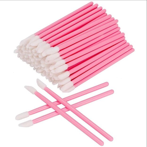 Vienkartiniai aplikatoriai lūpų blizgiams, blakstienoms, 50 vnt 1