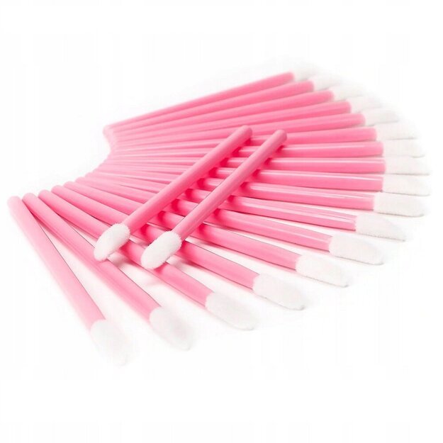 Vienkartiniai aplikatoriai lūpų blizgiams, blakstienoms, 50 vnt