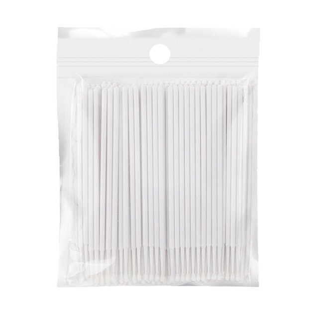 Aplikatoriai be pluošto blakstienoms 100 vnt Aplikatoriai be pluošto blakstienoms 100 vnt