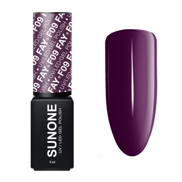 Ilgalaikis gelinis nagų lakas Sunone Mini F09, 3 ml