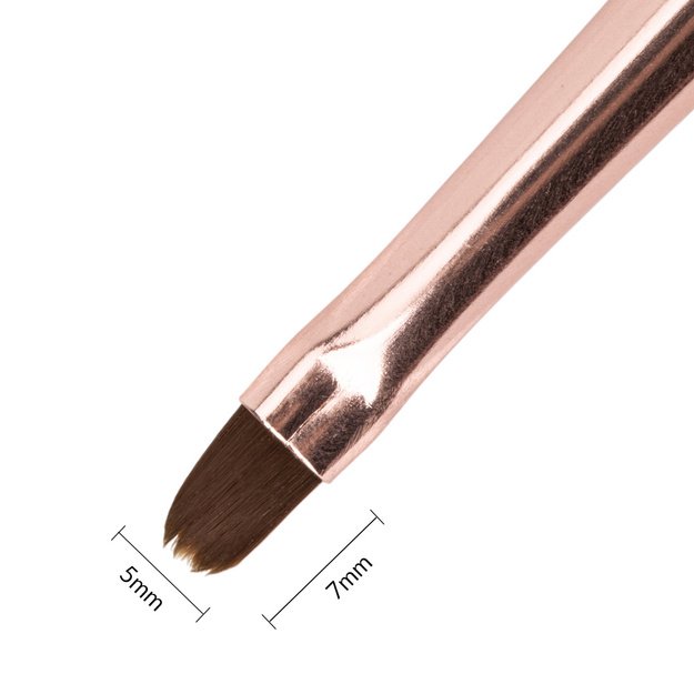 Dvipusis teptukas geliui Nr. 4 ir nagų dekoravimui 9 mm, panteros rašto