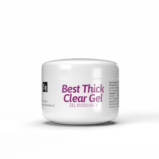 Statybinis gelis nagams Best Thick Clear NTN, 5 g 1