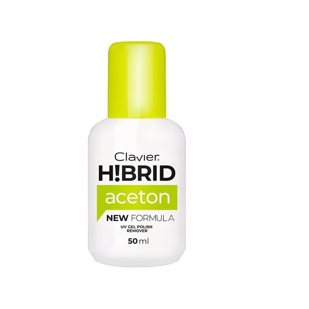 Kosmetinis acetonas Clavier H!BRID, 50 ml