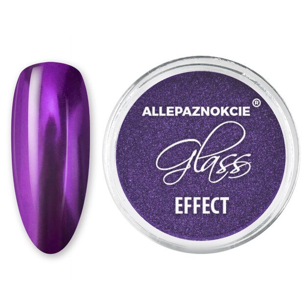 Stiklo efekto pudra nagų dekoravimui Glass Effect Nr. 7