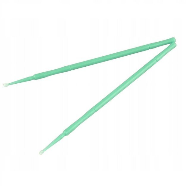 Aplikatoriai be pluošto blakstienoms Clavier, 2 mm, 100 vnt 2 Aplikatoriai be pluošto blakstienoms Clavier, 2 mm, 100 vnt 2