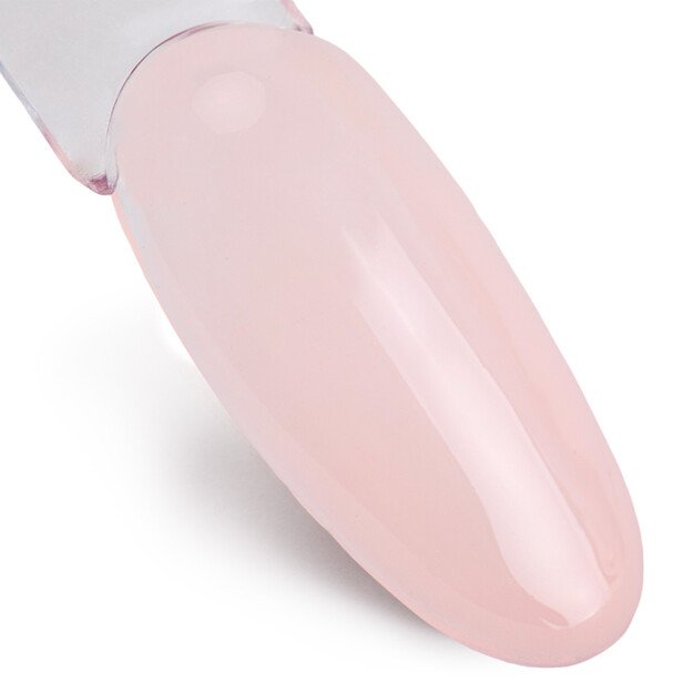 Bazinis sluoksnis manikiūrui MollyLac Nectarine Nude Rubber Base 2w1, 10 g 1