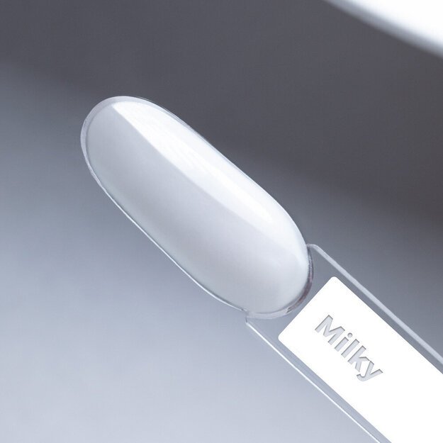 Nagų gelis buteliuke Gel in Bottle Milky NTN, 7 g 1