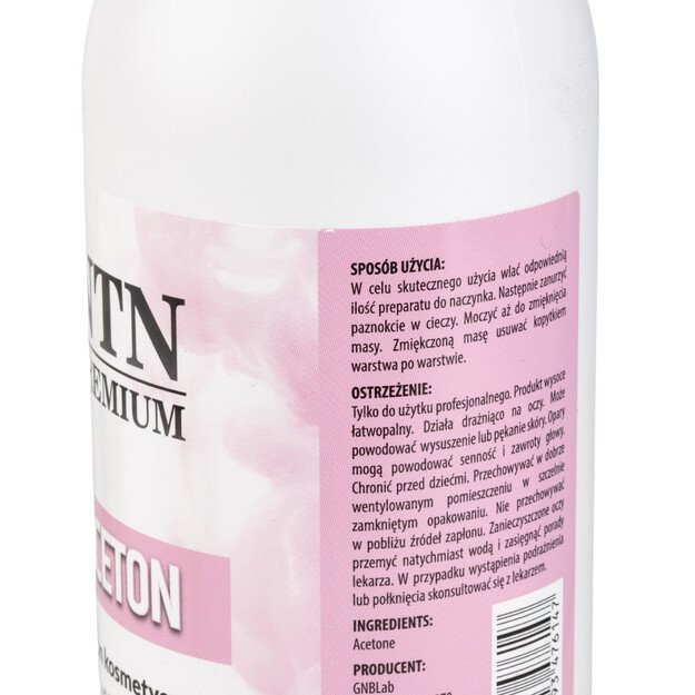 Kosmetinis acetonas NTN, 500 ml 1
