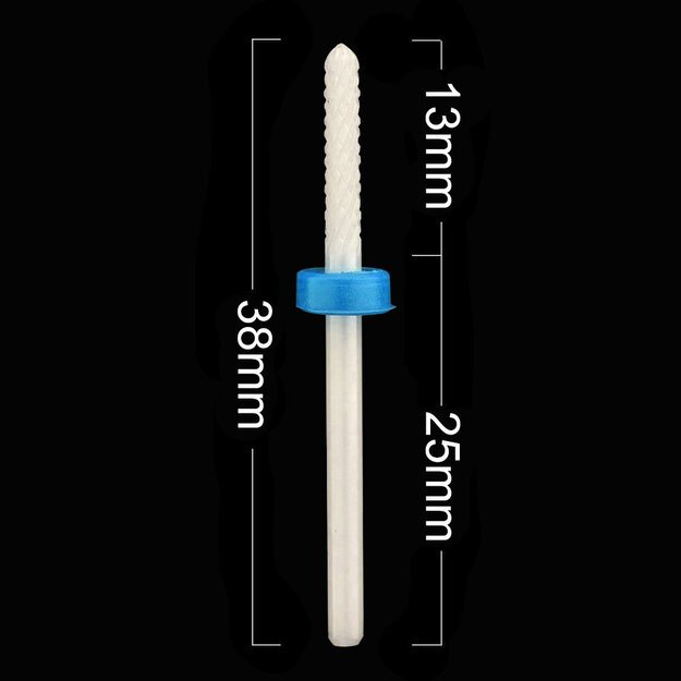 Keramikinis frezos antgalis, 3/32 M Small Barrel Ball 2