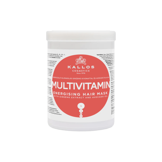 Kallos Multivitamin kaukė 1000 ml Kallos Multivitamin kaukė 1000 ml