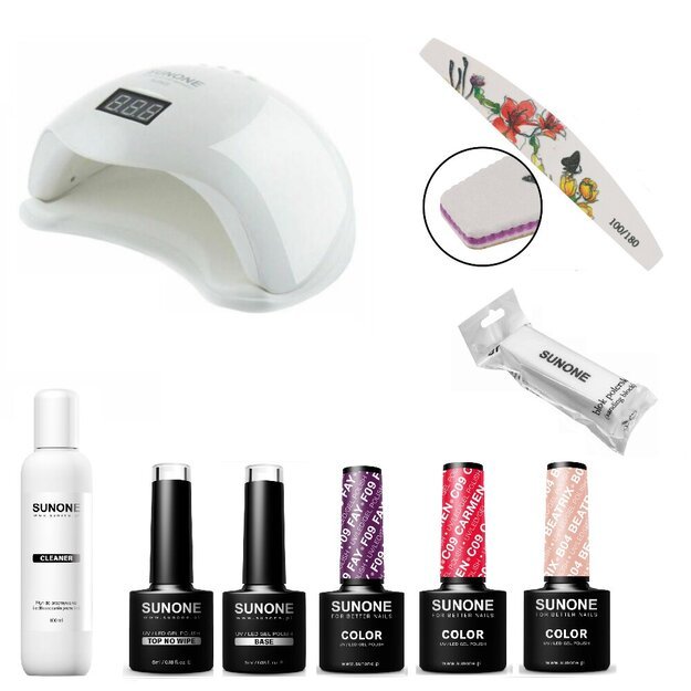 Rinkinys geliniam nagų lakavimui Sunone N11 Rinkinys geliniam nagų lakavimui Sunone N11