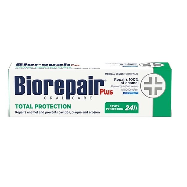 Biorepair Plus Total Protection dantų pasta, 75 ml